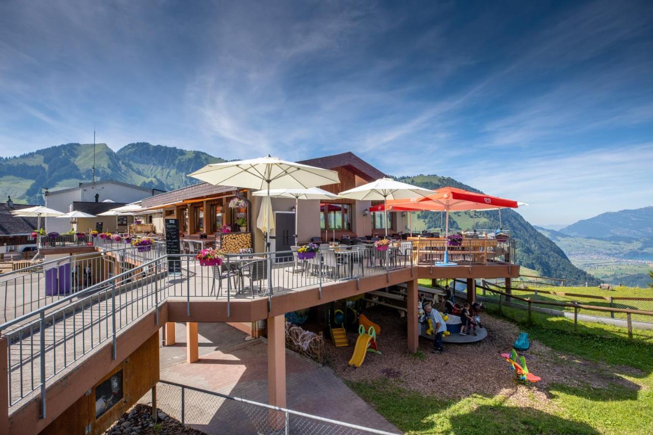 The Swiss Paradise 2 Apartment With Garden, Whirlpool, And Mountain Panorama Wirzweli Exterior foto